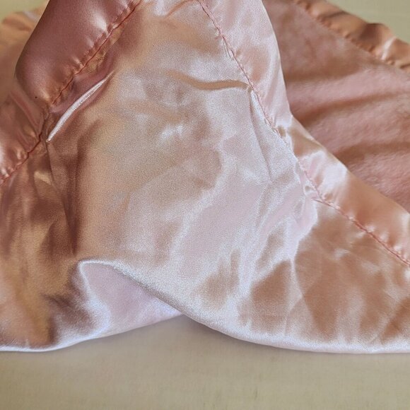 Disney Baby Winnie the Pooh pink plush lovey security blanket butterfly flower - Picture 6 of 6